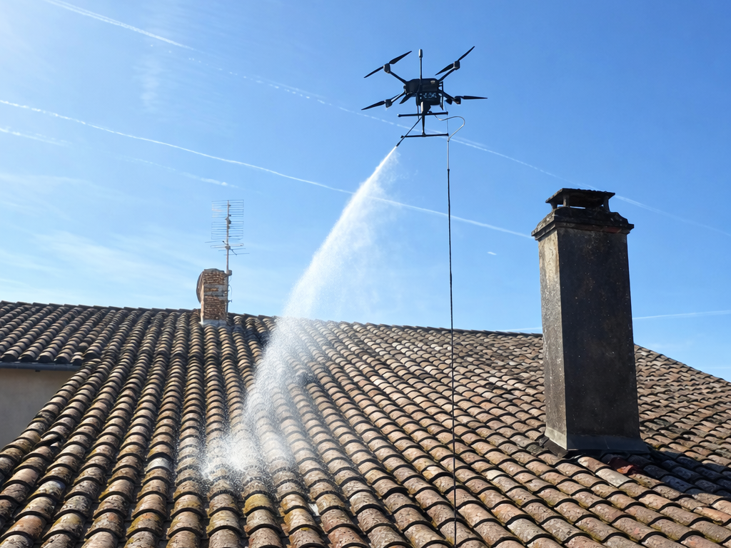 Nettoyage de toiture à Lyon